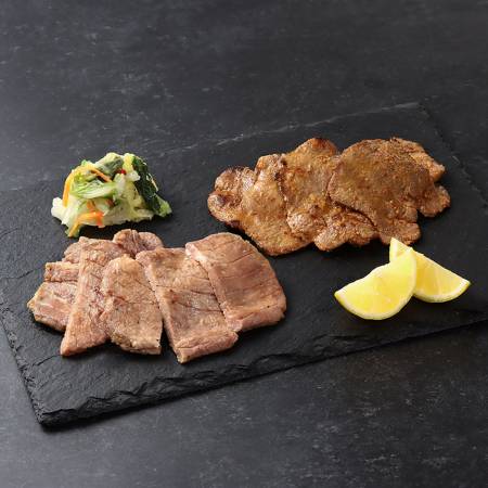 ＜マルニ食品株式会社＞牛たん伊達な味　塩・みそセット
