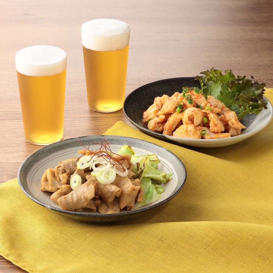 ＜マルニ食品株式会社＞ホルモン・豚ロース・牛たんセット（5種）