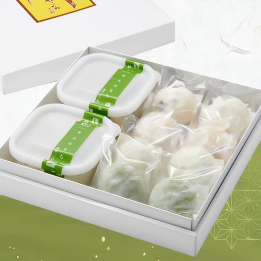 ＜みやこがね本舗＞極ずんだ餅・伊達な大福セット