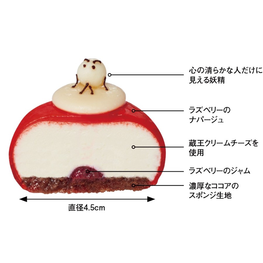 ＜MythiQue＞レッドジュエル６個入り