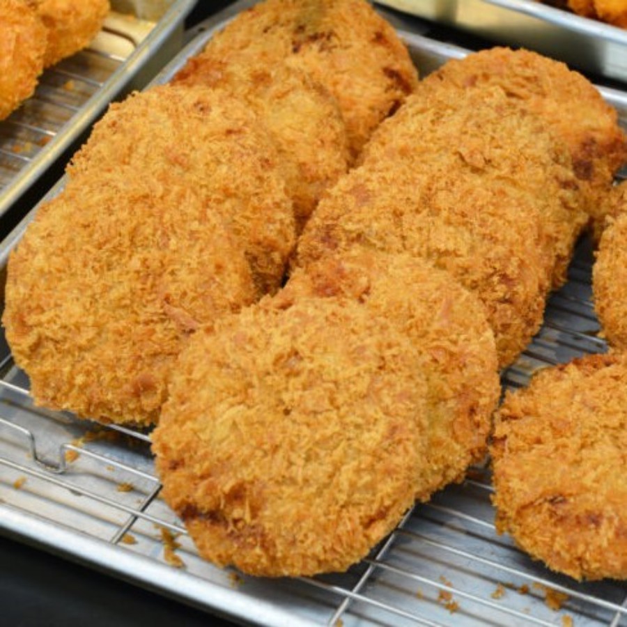 ＜杜のこんだて鐘崎＞牛たん入り メンチカツ　2個入×4パック