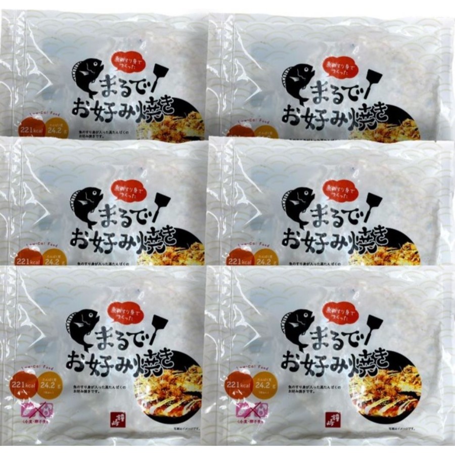 <杜のこんだて鐘崎>まるでお好み焼き6枚入