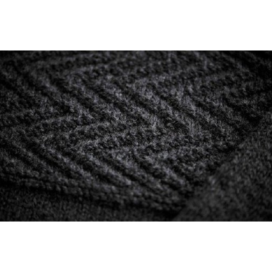 〈KESENNUMA KNITTING〉手編みセーター　エチュード　男女兼用Mサイズ　チャコールグレー
