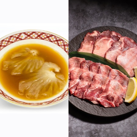 ＜ホテル一景閣＞フカヒレ姿煮と国産牛たんセット（フカヒレ姿煮2箱・牛たん400g）