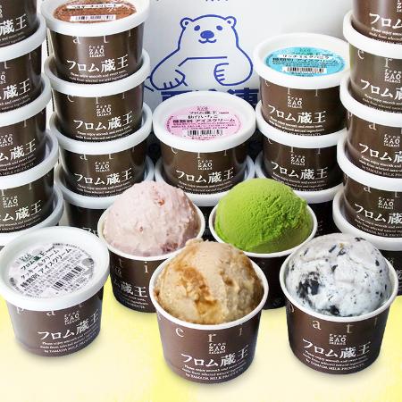 ＜フロム蔵王＞NEO　スーパーマルチアイスクリーム24　100ml×6種類×4個（合計24個）