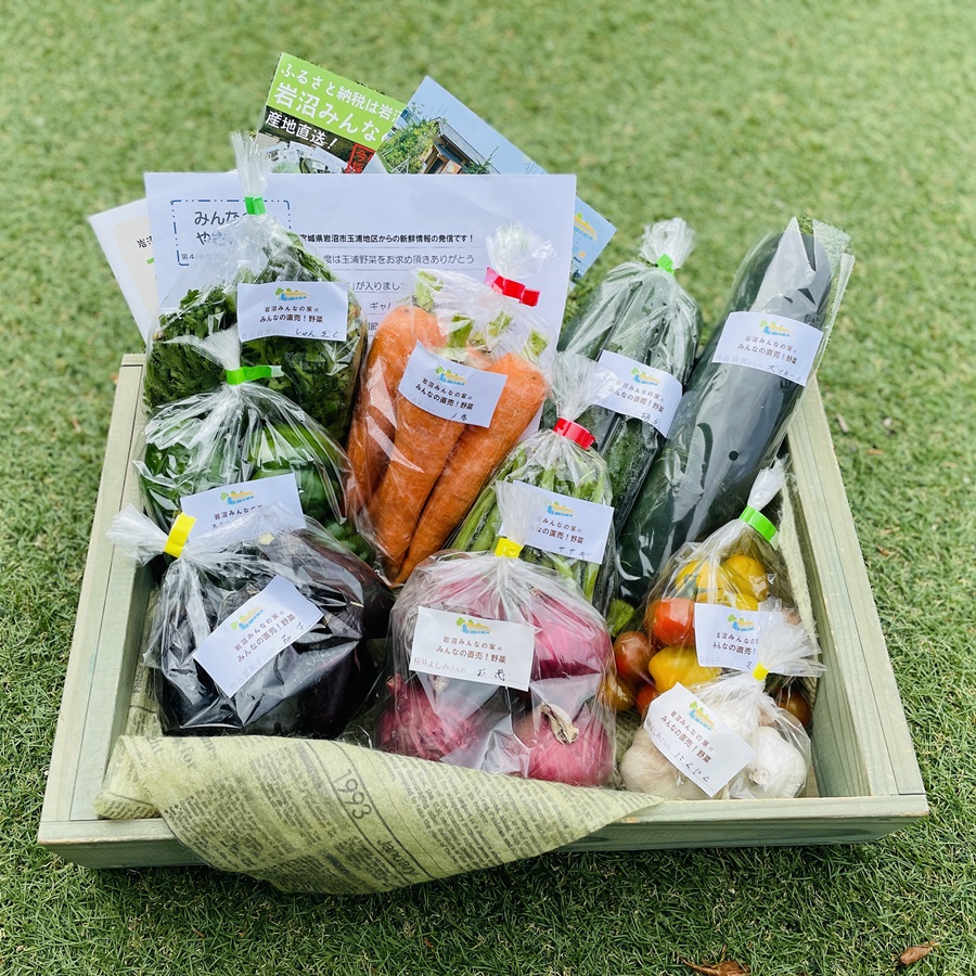 ＜岩沼みんなの家＞「みんなの直売！野菜」セット詰め合わせ