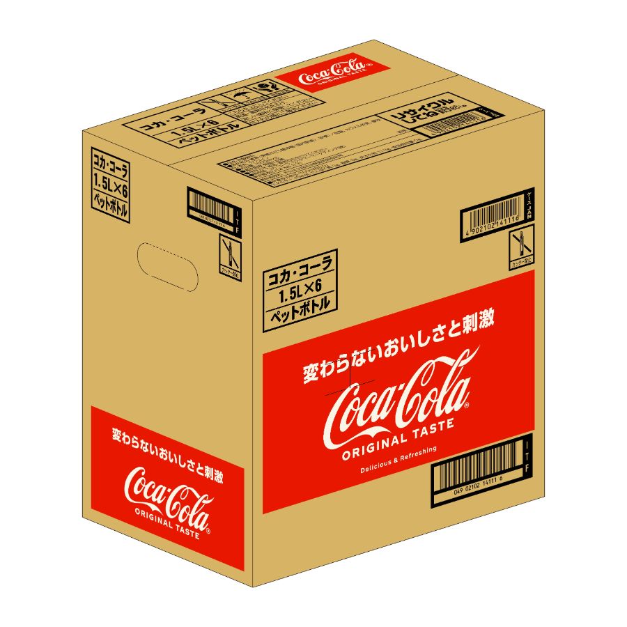 コカ・コーラ1.5L PET×6本入り