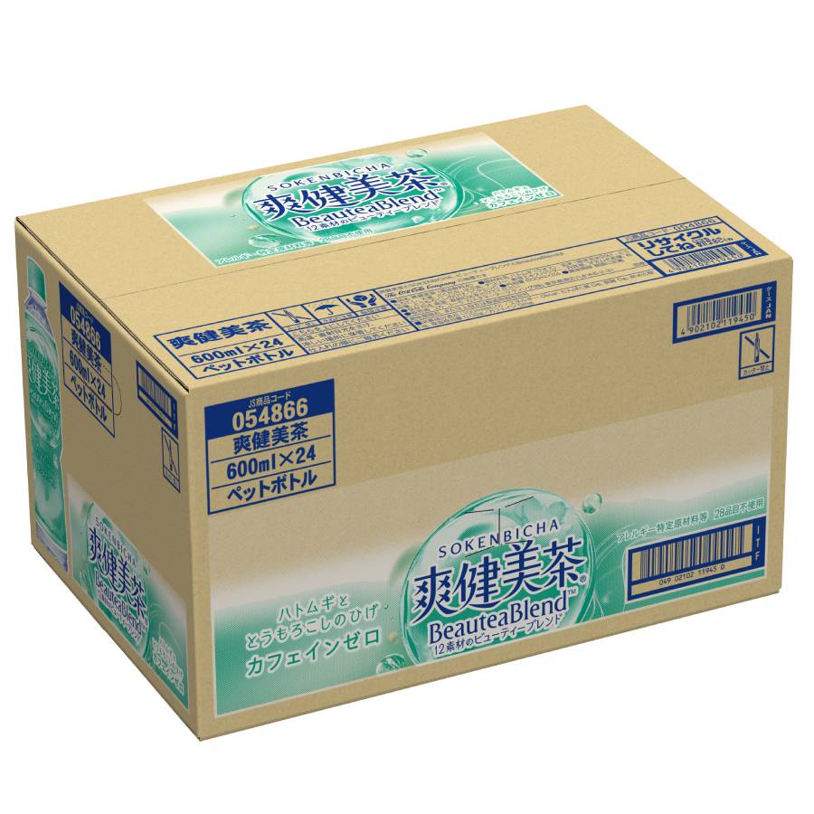 爽健美茶600mlPET×24本入り