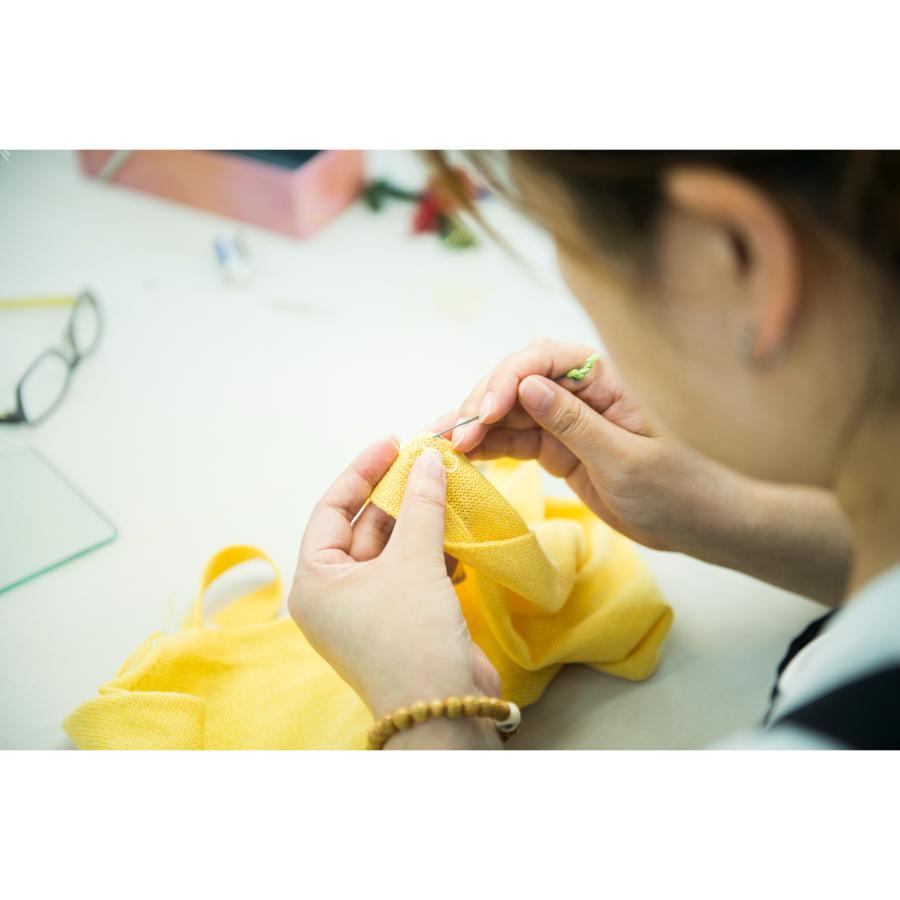 <SHIRATA KNITWORKS/白田のカシミヤ>ラウンドプルオーバー ベビーカシミヤ100%【度詰】ブラック(紳士M・L)