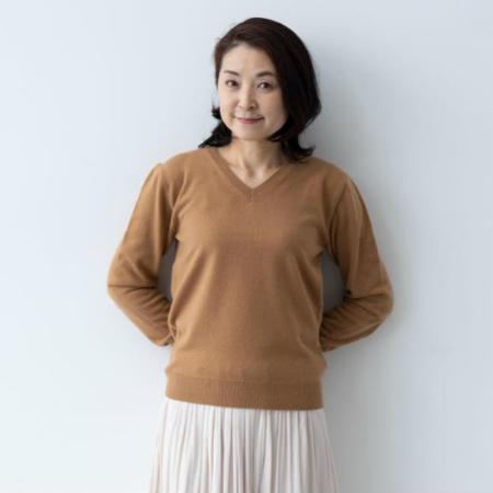 ＜SHIRATA　KNITWORKS／白田のカシミヤ＞Vネックプルオーバー　ベビーカシミヤ100%【度詰】キャメル（婦人S・M・L）