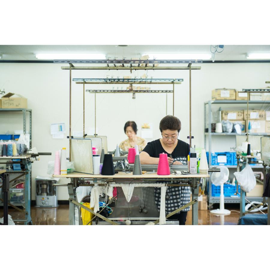 <SHIRATA KNITWORKS/白田のカシミヤ>Vネックカーディガン ベビーカシミヤ100%【度詰】キャメル(婦人S・M・L)