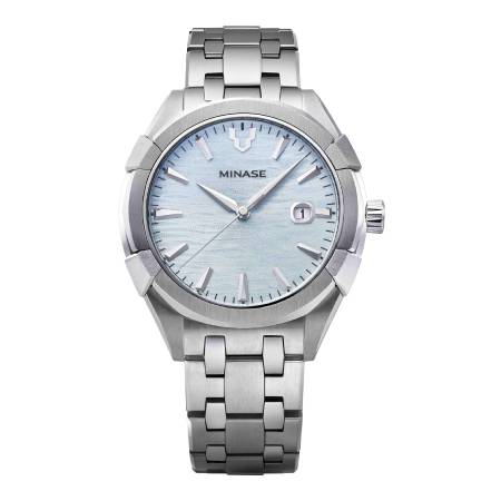 ＜MINASE/ミナセ＞Uruga42    bracelet（UG03-M01NIB-SSB）