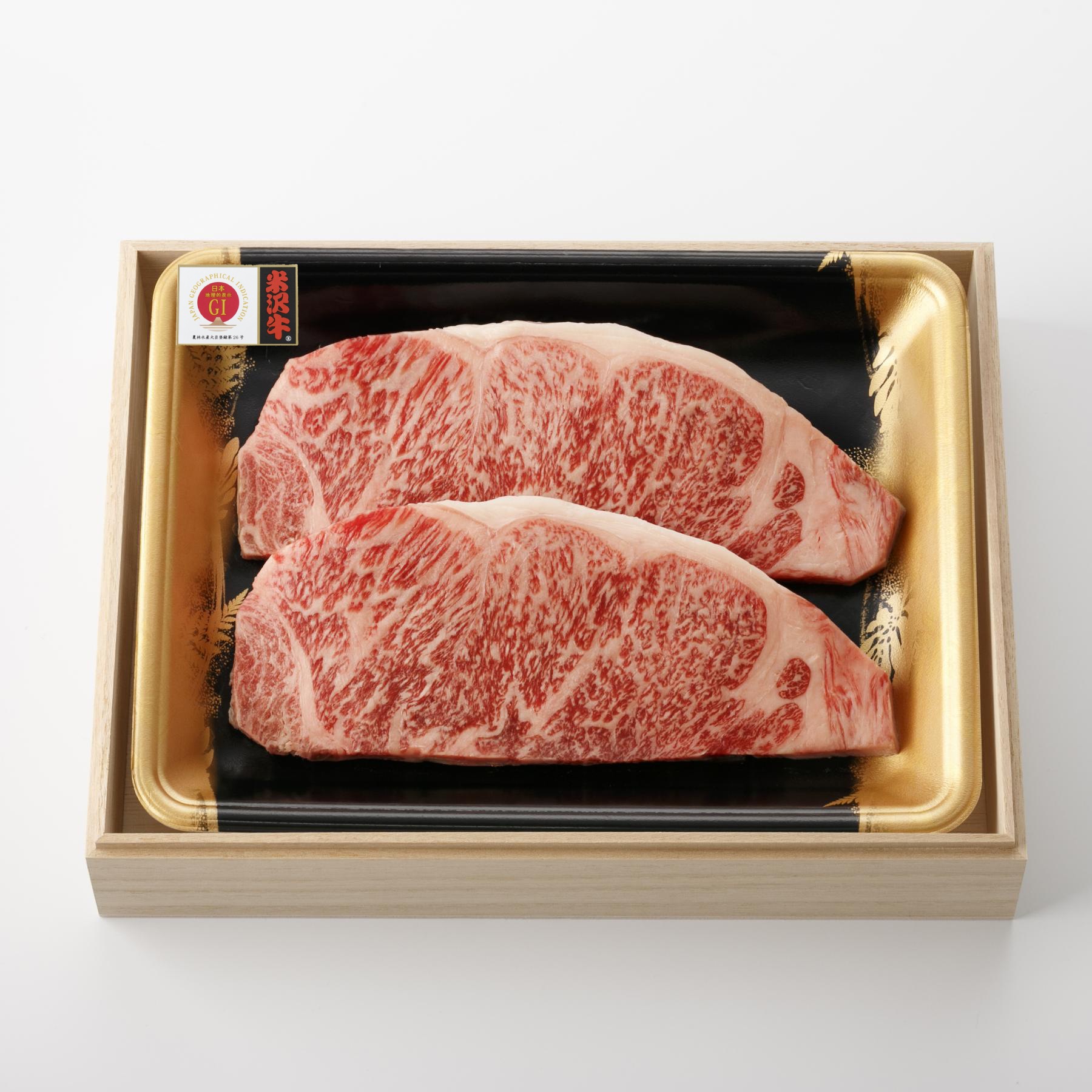 米沢牛 サーロインステーキ 160g×2枚 | 山形県米沢市 | 三越伊勢丹ふるさと納税