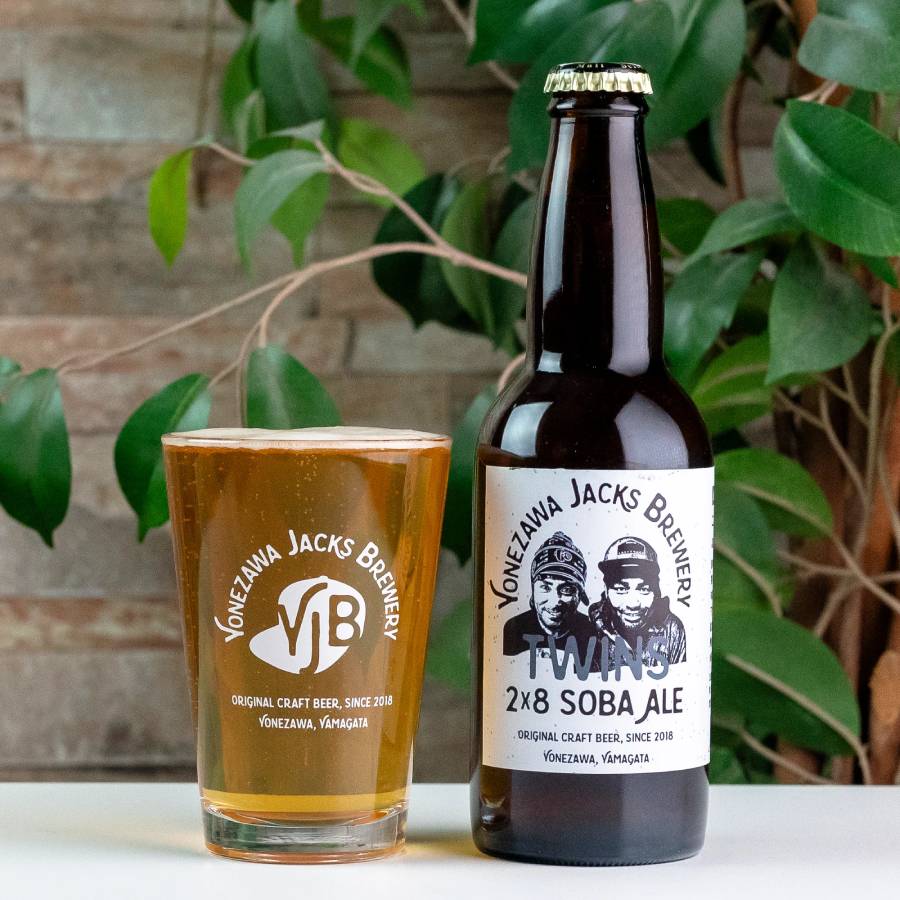 ＜米沢ジャックスブルワリー＞クラフトビール（二八蕎麦エールTWINS）330ml×3本