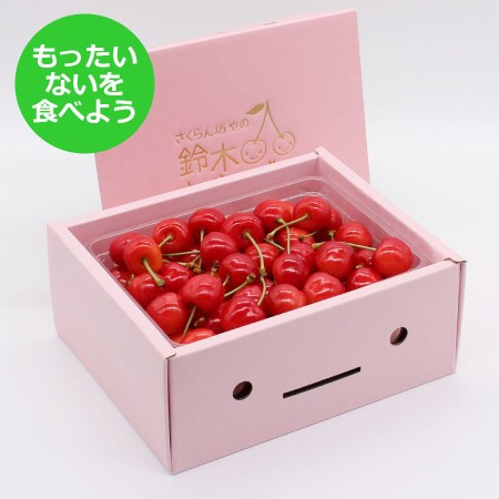 【もったいない！を食べよう】＜鈴木さくらんぼ園＞佐藤錦 L バラ500ｇ