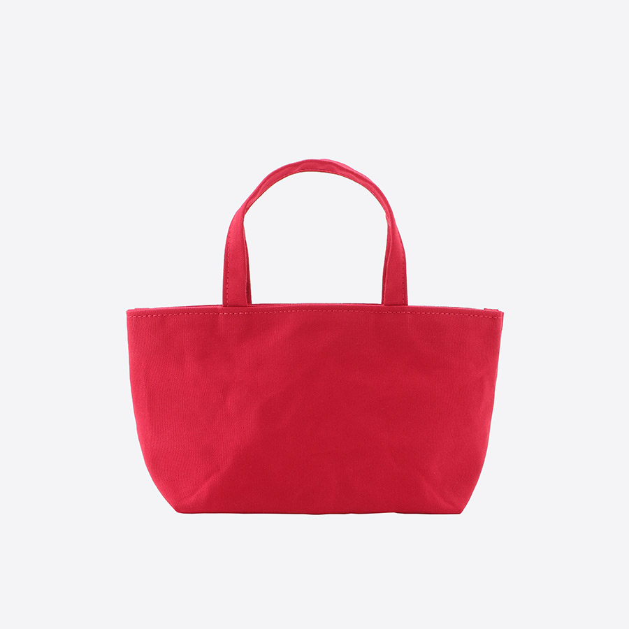 帆布手提げ 小 (レッド)