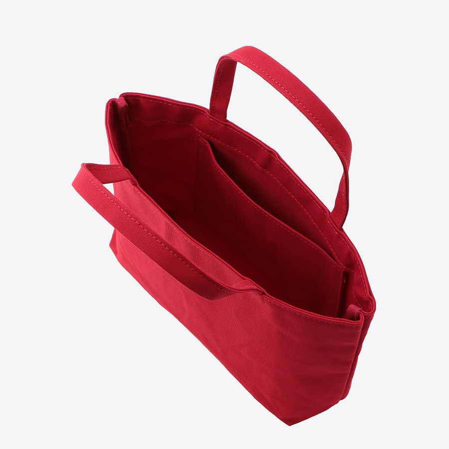 帆布手提げ 中（レッド）