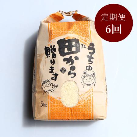 ＜リルストーリア 指村農園＞極みノはえぬき5kg　定期便6カ月コース