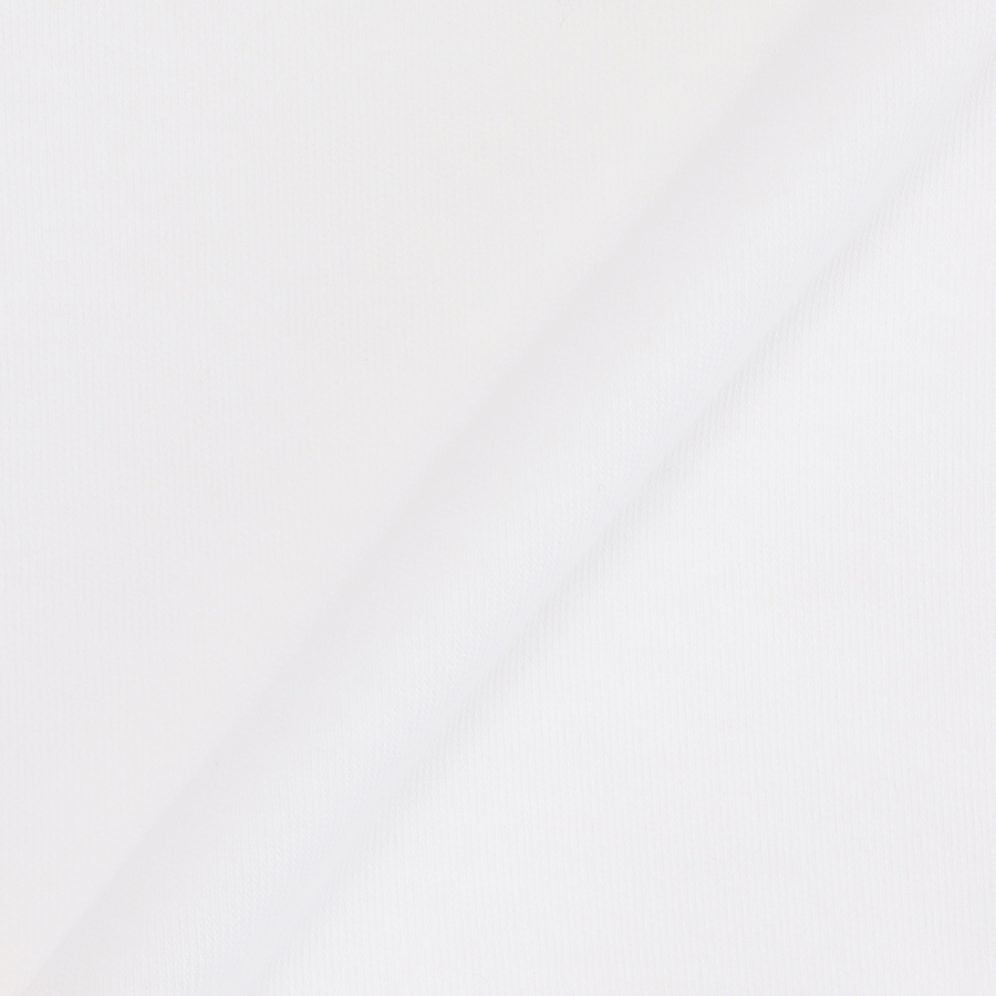 <快適工房>紳士 長袖丸首シャツ 白×3枚組(防寒 スムース)