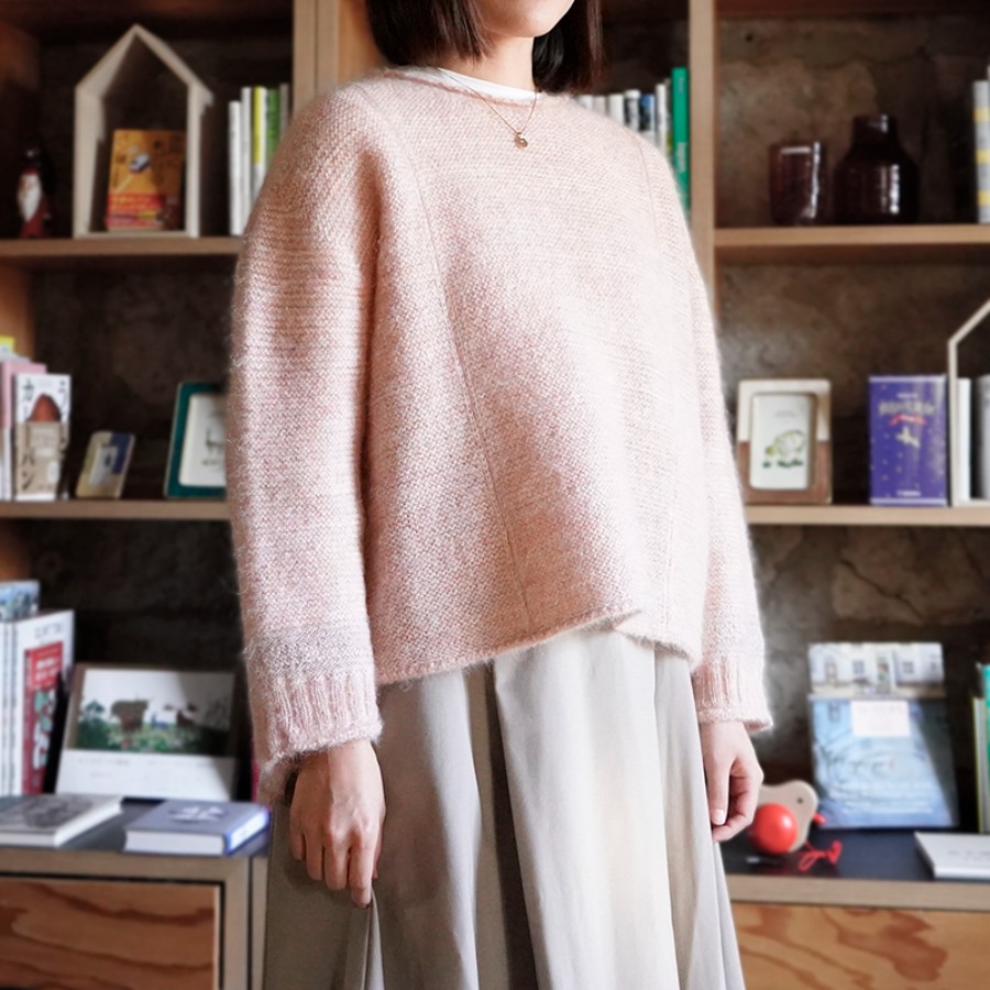 <maalisukuu>ウール/モヘヤ ニットプルオーバー/フリーサイズ