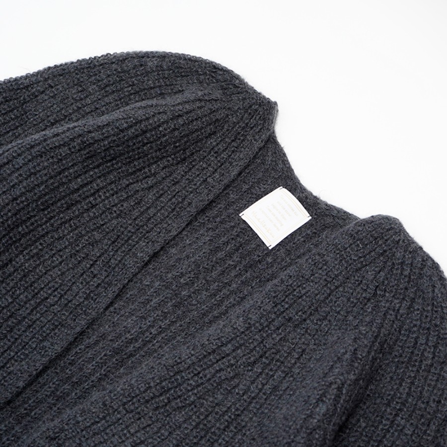 ＜maalisukuu＞ウール/モヘヤ　ニットカーディガン／フリーサイズ