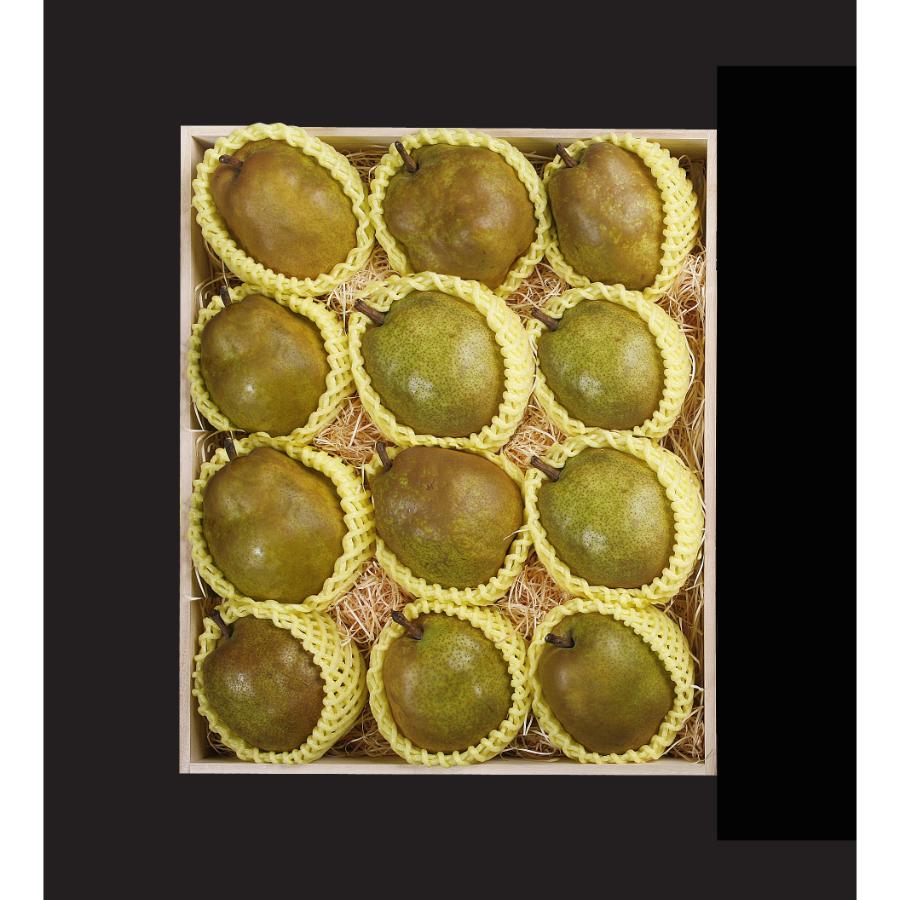 <丸松青果>追熟ラ・フランス 特秀品 5kg(12~16玉) 桐箱入