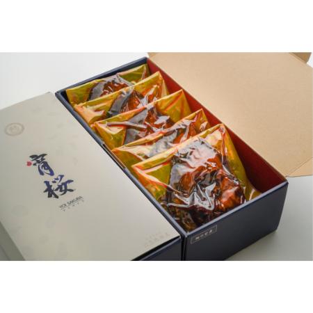 ＜高橋鯉屋＞自社養殖ブランド鯉「宵桜」の甘煮5袋