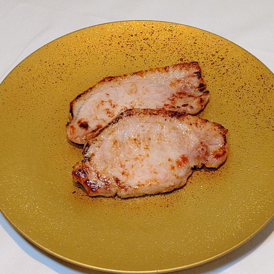 <レストランヒロミチ>認定山形豚ロースの塩こうじ漬け2枚×4パック(100g×8枚)