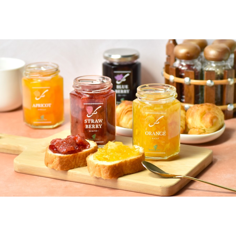 <たかはたファーム>フルーツジャム・スプレッド6個詰合せ