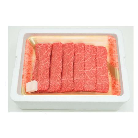 ＜肉の上杉＞福島牛赤身すき焼き用300ｇ(M0009)