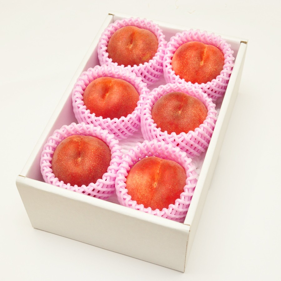 福島の白桃(品種おまかせ)2kg(5~8玉)(M0093)