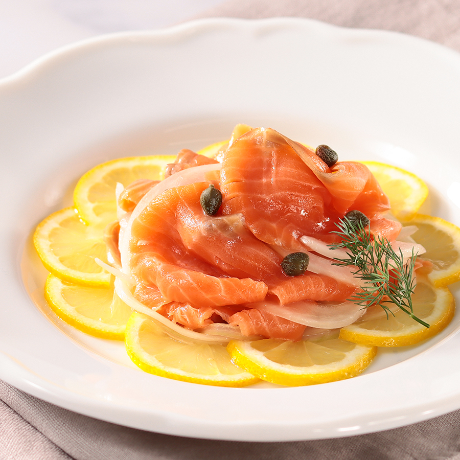 みやぎサーモンスモークスライス(120g×6P) 定期便12カ月コース