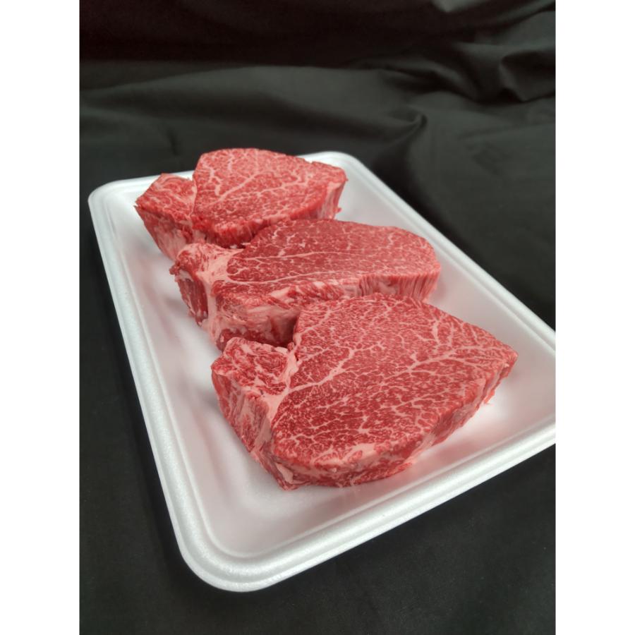 <藤井商店>常陸牛 特選A5 シャトーブリアン 600g(200g×3枚)定期便3カ月コース