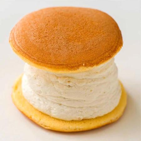 ＜亀じるし＞ふわふわクリーミー生どら焼き　笠間栗6個入