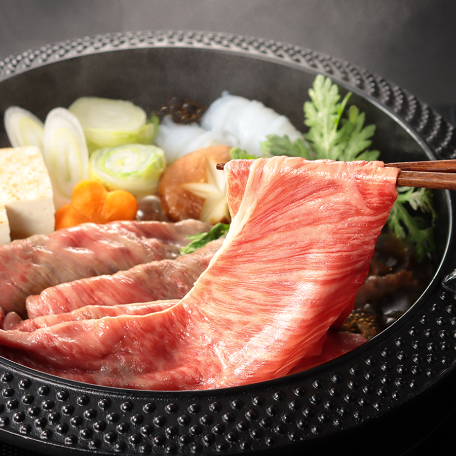 ＜藤井商店＞『常陸牛 煌』すき焼き用 800g(肩ロース)