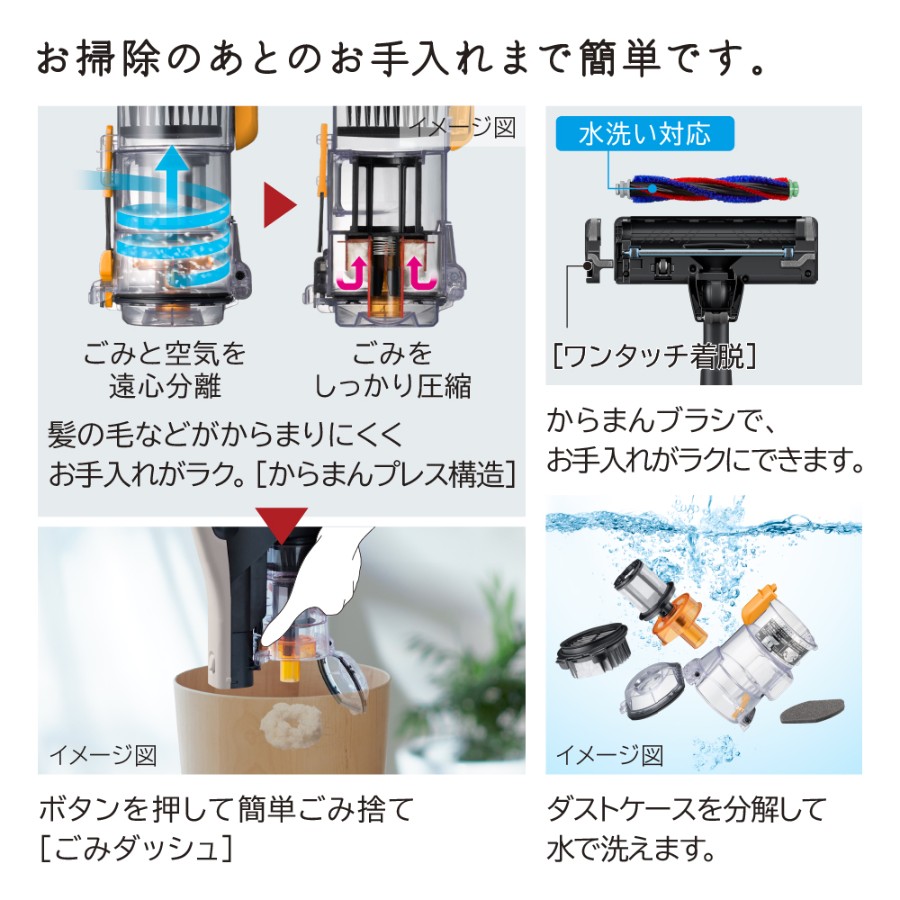 <日立>PV-BL50P(C)スティッククリーナー