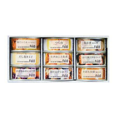 ＜ISETAN　MITSUKOSHI　THE　FOOD＞和惣菜缶詰詰合せ 計9缶