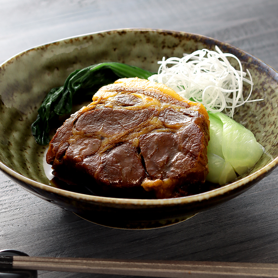 ＜野村甘露煮店＞【茨城県の銘柄豚肉】常陸の輝きの甘露煮　肩ロース