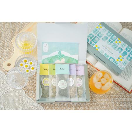 <ヒロコハーブス>5種の農園ハーブティーセット【mint】