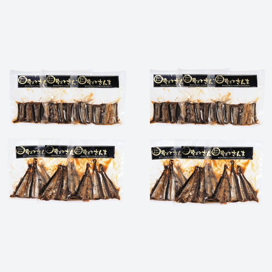 骨ごとさんま(5切×12袋)
