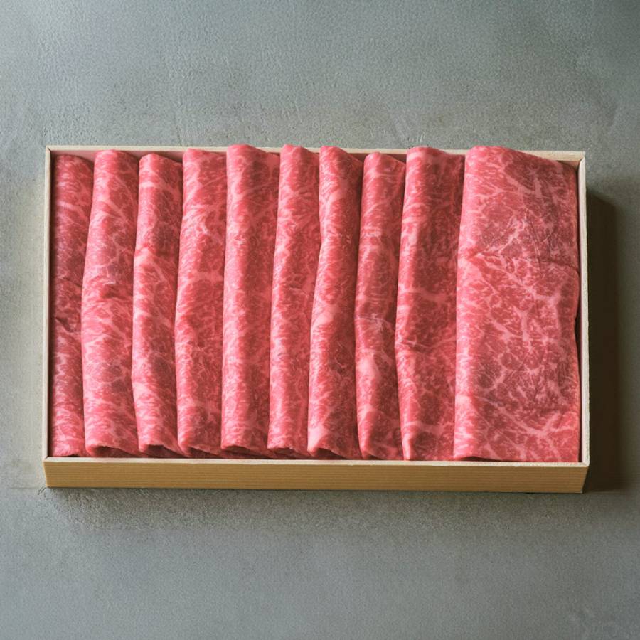 <人形町 すき焼割烹 日山>常陸牛 すき焼き用もも肉 450g