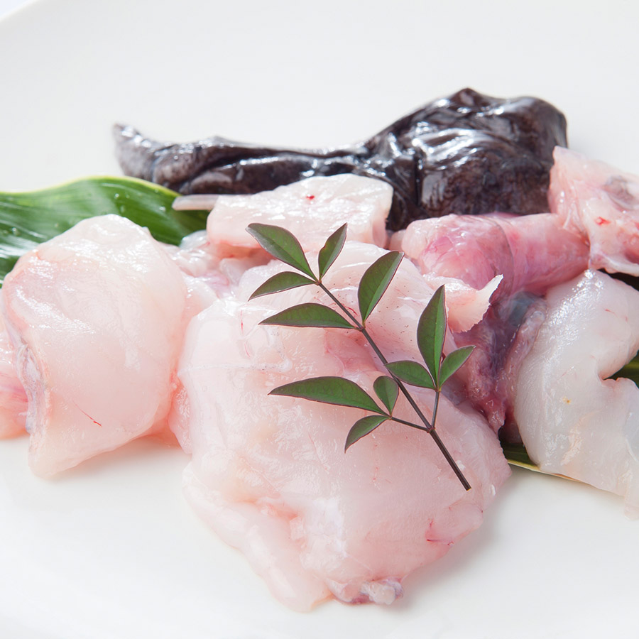 老舗割烹料理店のあんこう鍋セット（4人前）