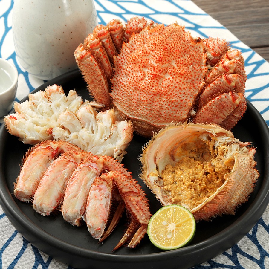 「３種の蟹」食べ比べ3ヶ月定期便（たらば蟹、毛蟹、ずわいがに）　9月開始