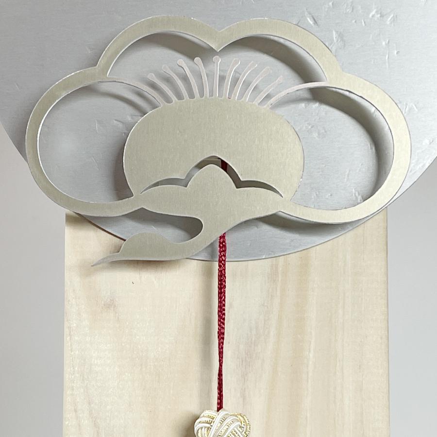 ＜ALART＞五穀豊穣　めでた紋　鶴　銀