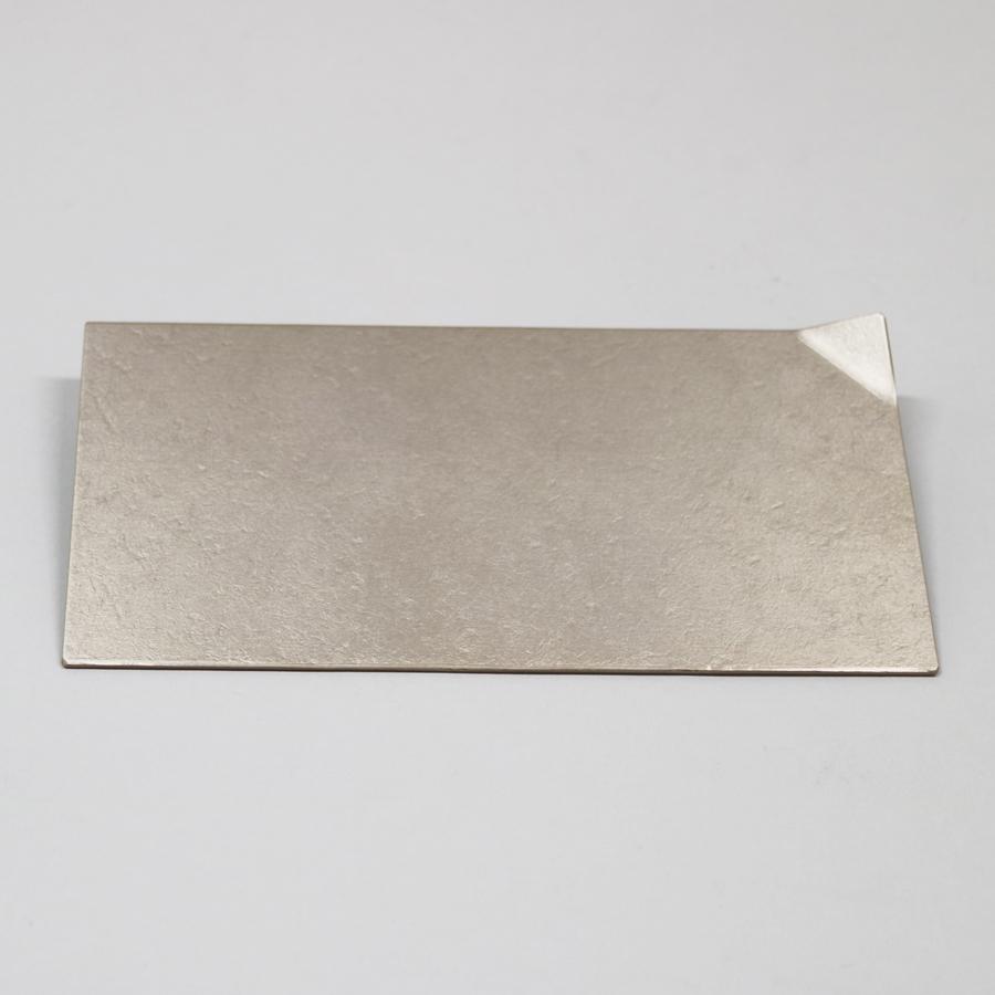 ＜ALART＞折紙トレー　2枚セット　漆黒・白銅