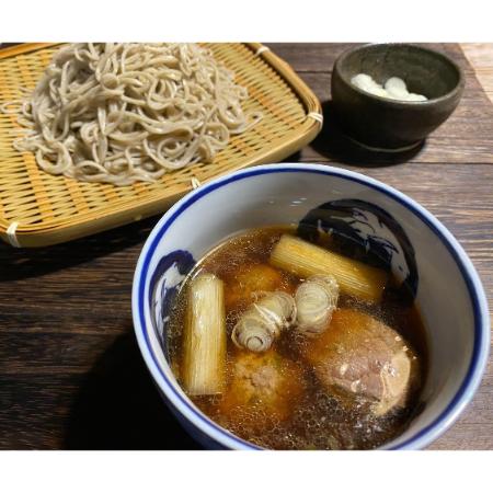＜グルメミートワールド＞鴨鍋日光蕎麦セット