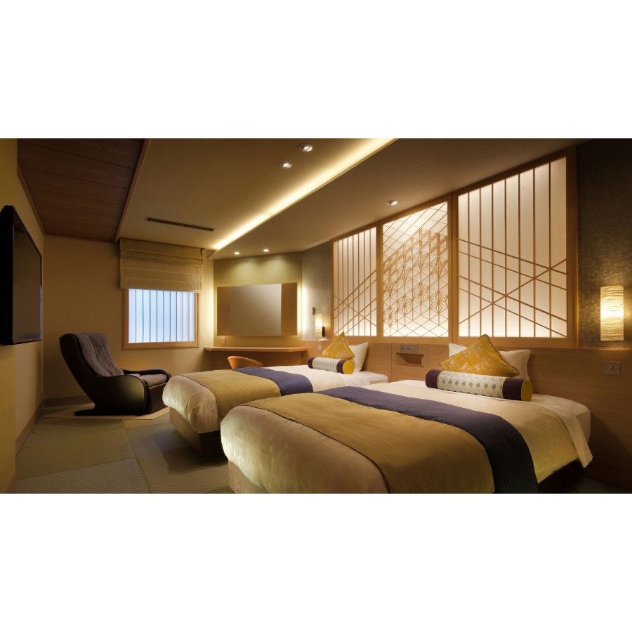 <鬼怒川温泉あさや>1泊2食付きペア宿泊券 八番館貴賓室 個室料亭で会席料理