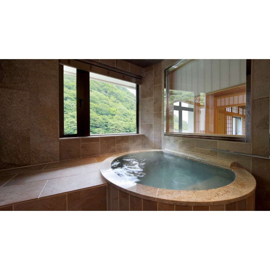 <鬼怒川温泉あさや>1泊2食付きペア宿泊券 八番館貴賓室 個室料亭で会席料理