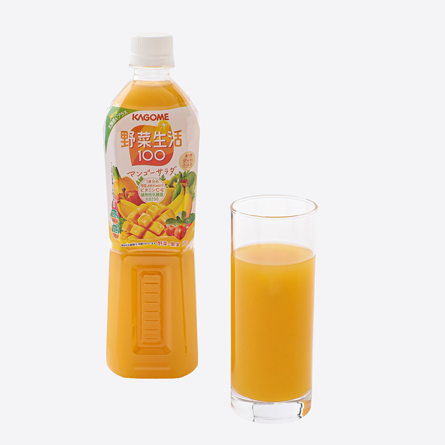 ＜カゴメ＞野菜生活100(マンゴーサラダ)720ml PET×15本