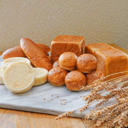 ＜KANEL BREAD＞国産小麦100%・CLASICO「ホエイブレッド」セット（5種、17点）